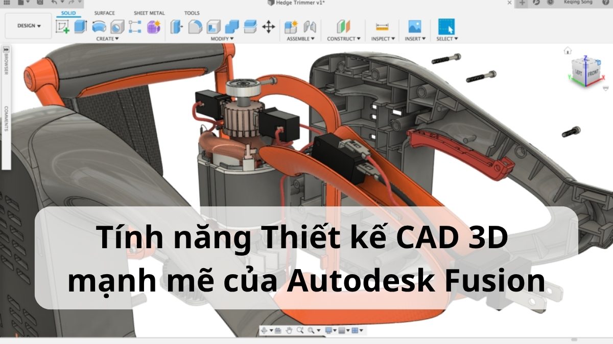 Khám phá những tính năng nổi bật của Autodesk Fusion 1