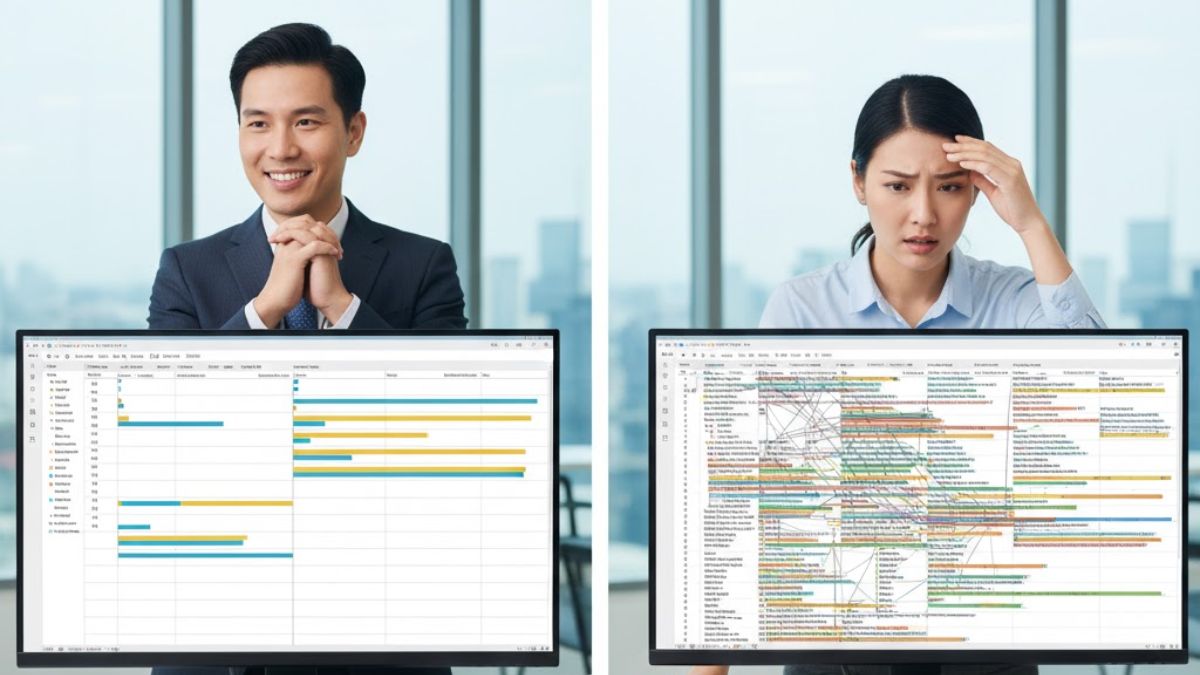 Ưu điểm và hạn chế của biểu đồ Gantt