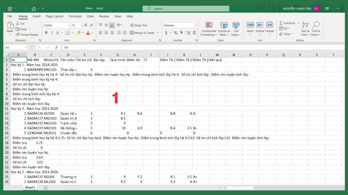 Hướng dẫn bỏ đường kẻ chia trang trong Excel 1