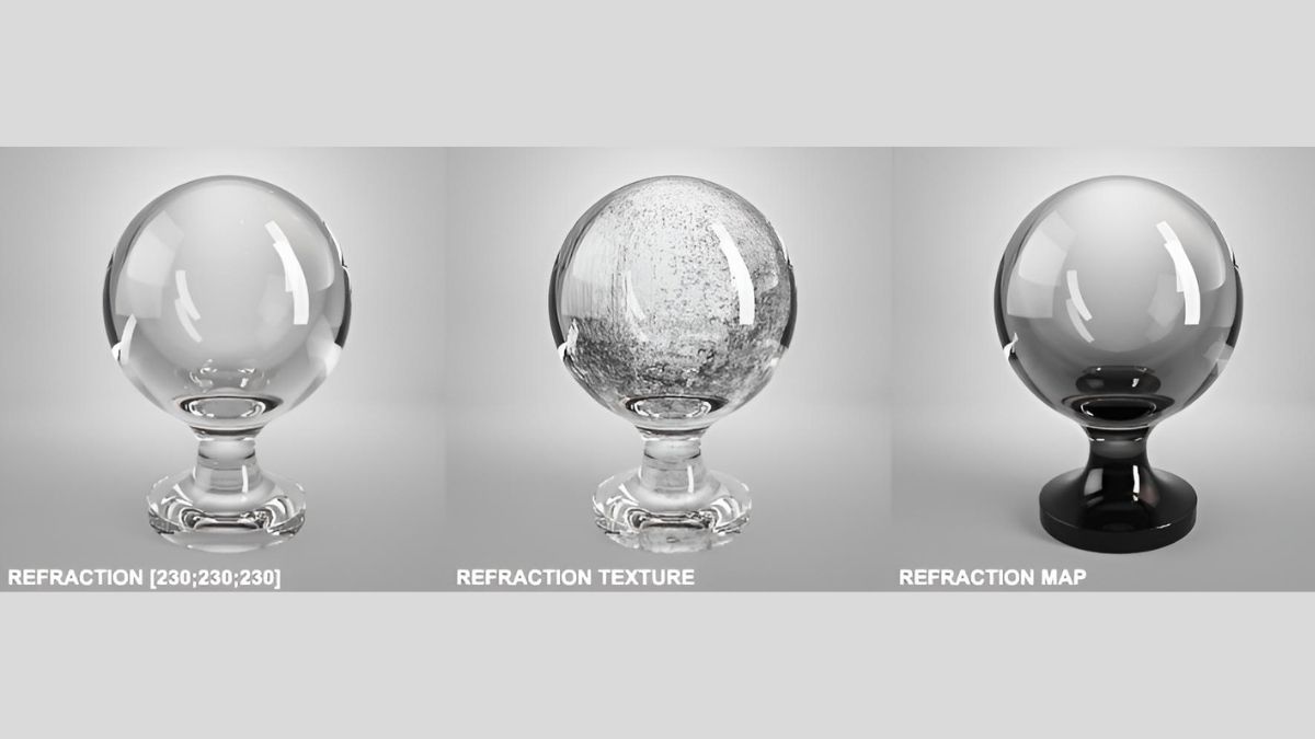 Vật liệu gương trong 3Ds Max