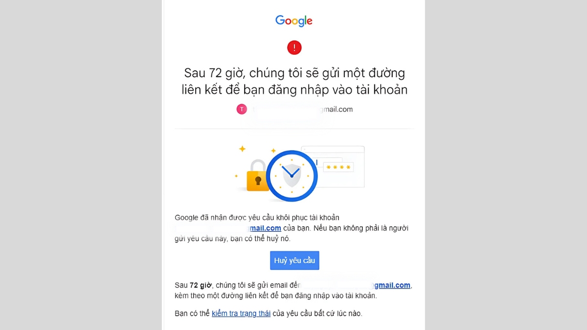 Cách lấy lại mật khẩu Gmail khi không còn số điện thoại và email khôi phục 4