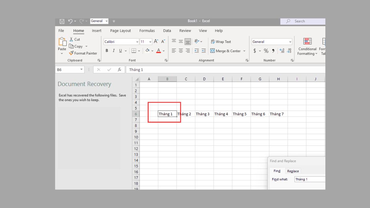 Cách tìm tên trong Excel đơn giản, nhanh chóng bằng Find and Replace 3
