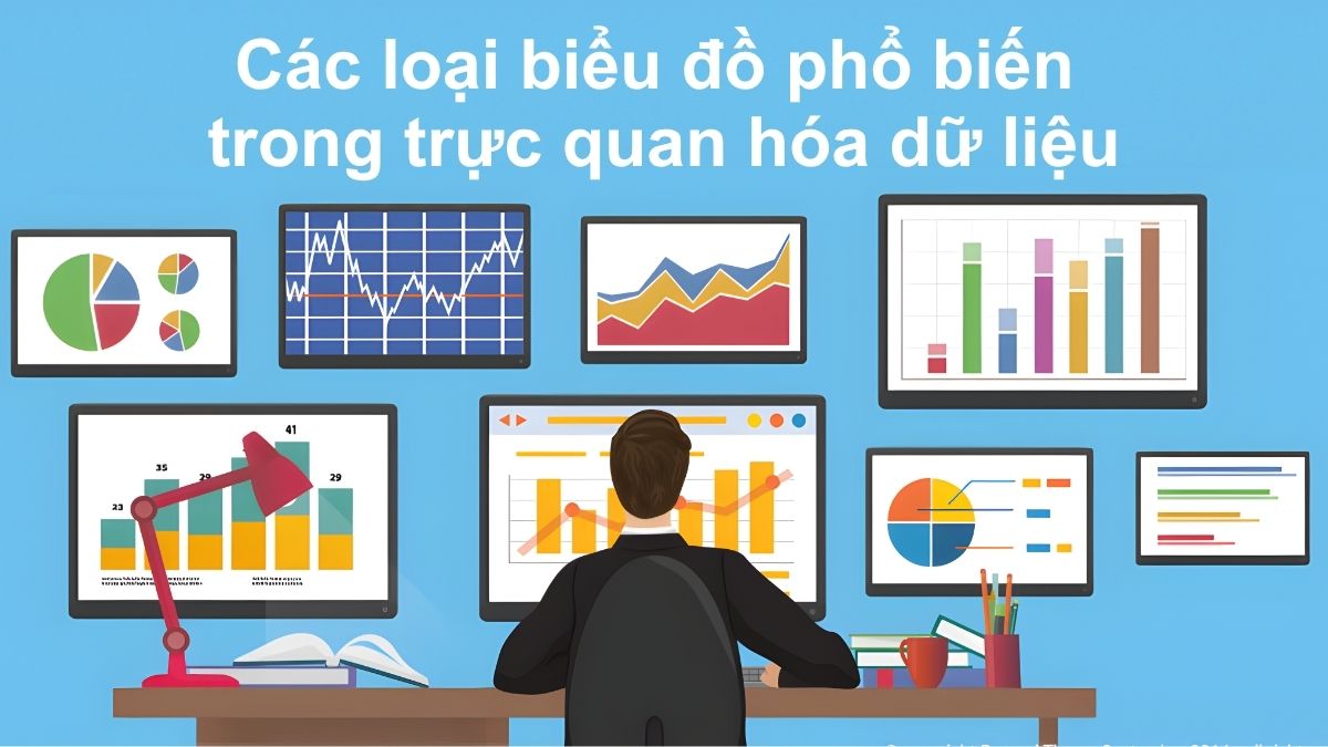 Các loại biểu đồ phổ biến trong trực quan hóa dữ liệu Các loại biểu đồ phổ biến trong trực quan hóa dữ liệu