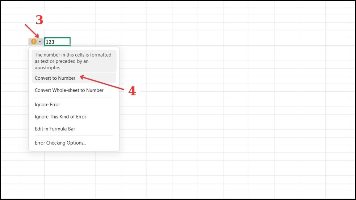 4 cách bỏ dấu nháy trong Excel nhanh và hiệu quả nhất 3