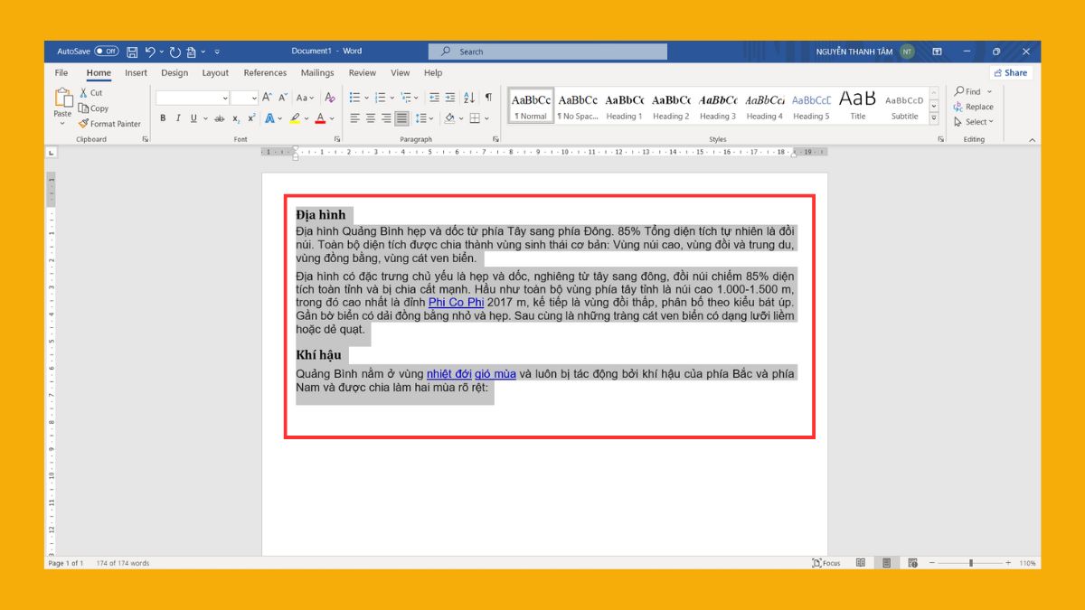 3 cách căn lề Justify trong Word đơn giản 4