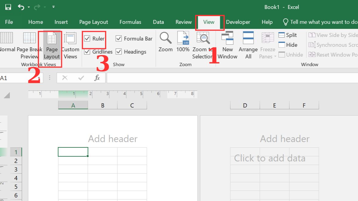 Hướng dẫn thay đổi đơn vị đo của Excel thành cm 4