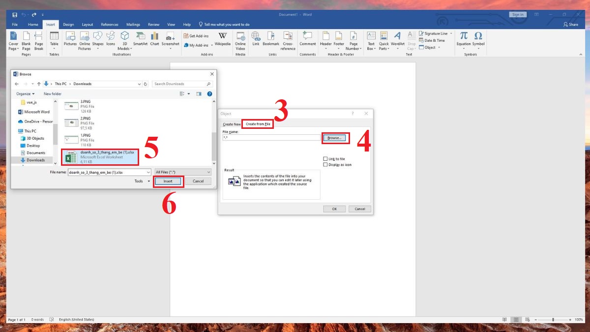 3 cách copy biểu đồ từ Excel sang Word phổ biến nhất 7