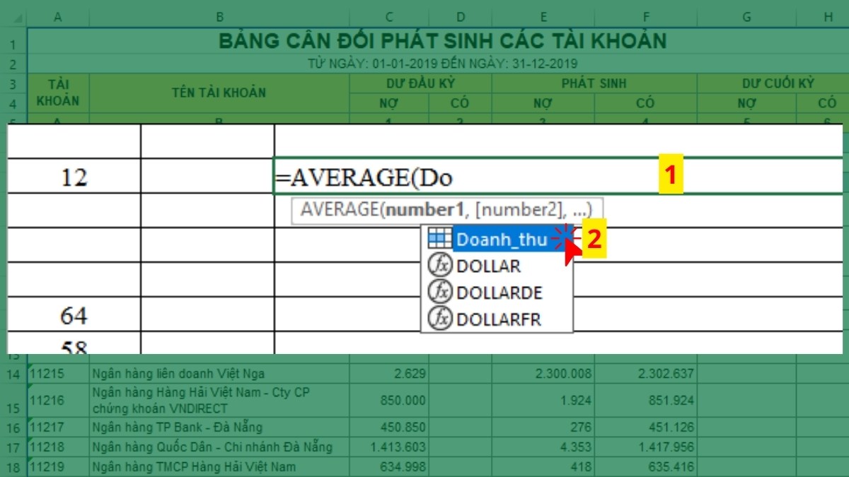 3 cách đặt tên vùng trong Excel chi tiết 6