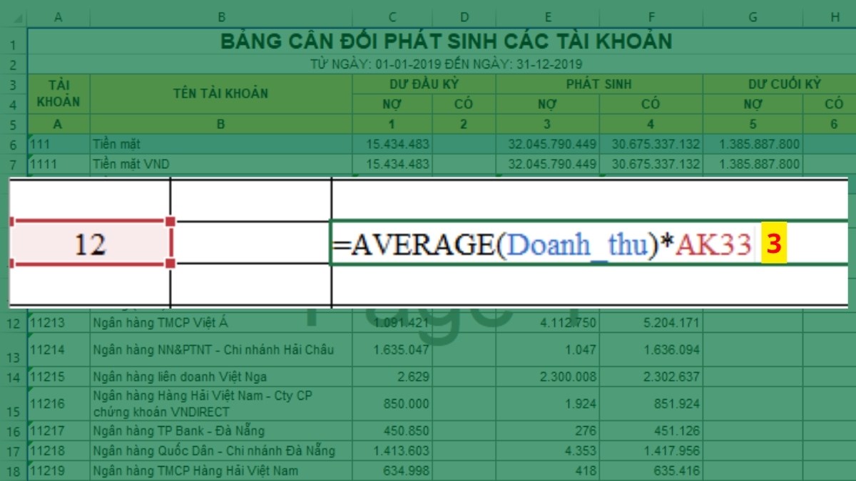 3 cách đặt tên vùng trong Excel chi tiết 7