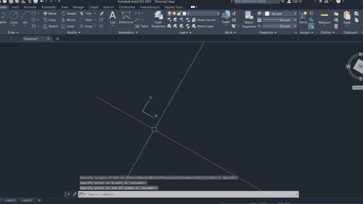 Tìm hiểu về hệ tọa độ trong AutoCAD 3D