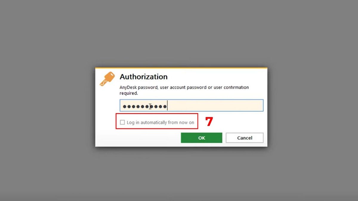 Hướng dẫn bật và tắt tính năng truy cập không giám sát AnyDesk 5