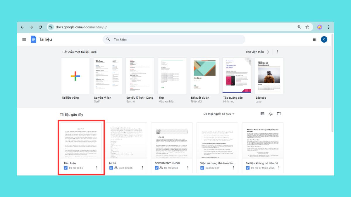 2 cách mở quyền chỉnh sửa trên Google Docs dễ dàng 1