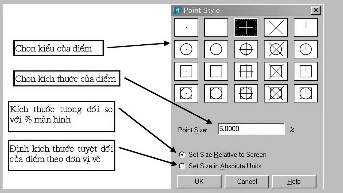 Mẹo hữu ích khi làm việc với tọa độ trong AutoCAD