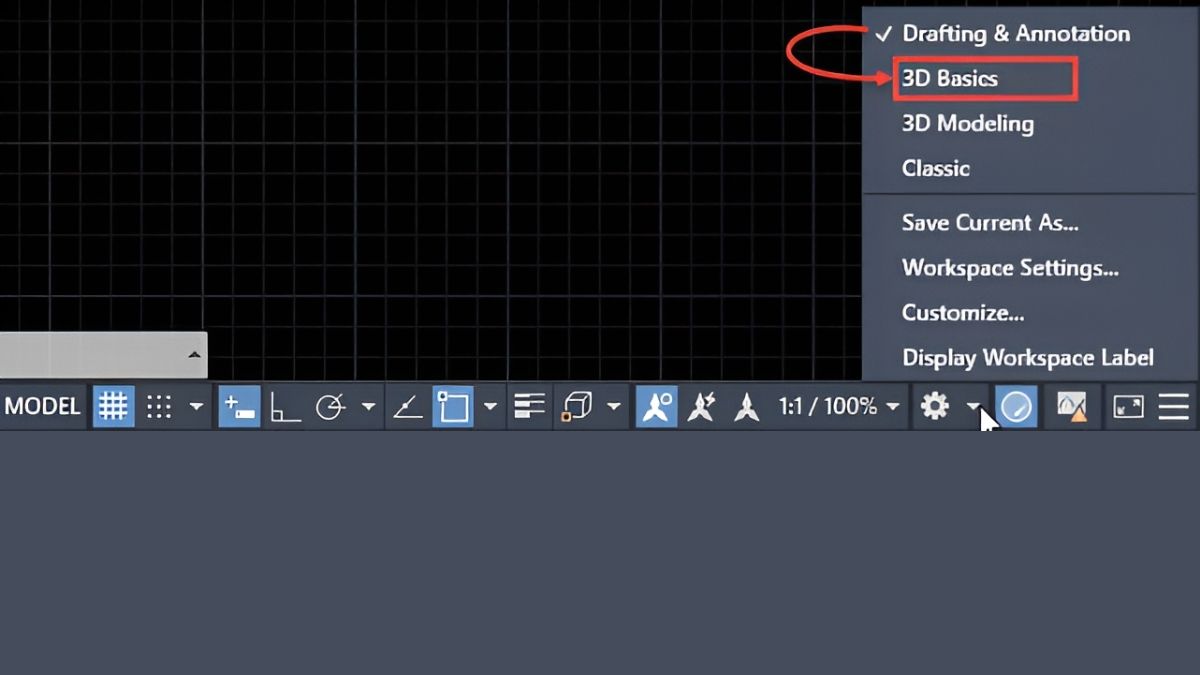 Chuyển đổi giữa không gian 2D và 3D