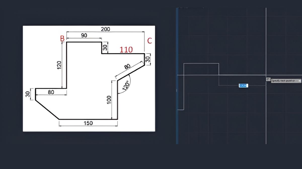 Một số lưu ý khi nhập tọa độ trong AutoCAD