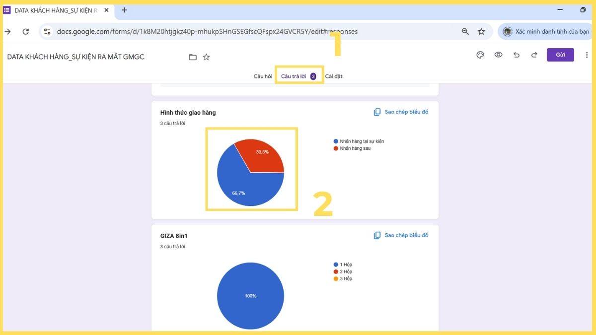 3 cách sao chép biểu đồ từ Google Form sang Word dễ dàng 4