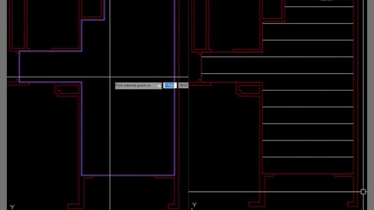 Cách tạo Hatch gạch 300x600 trong CAD chi tiết 3