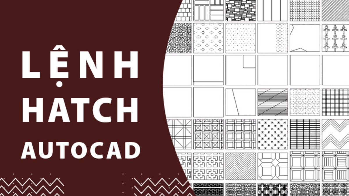 Cách tạo Hatch gạch 300x600 trong CAD chi tiết nhất 2025