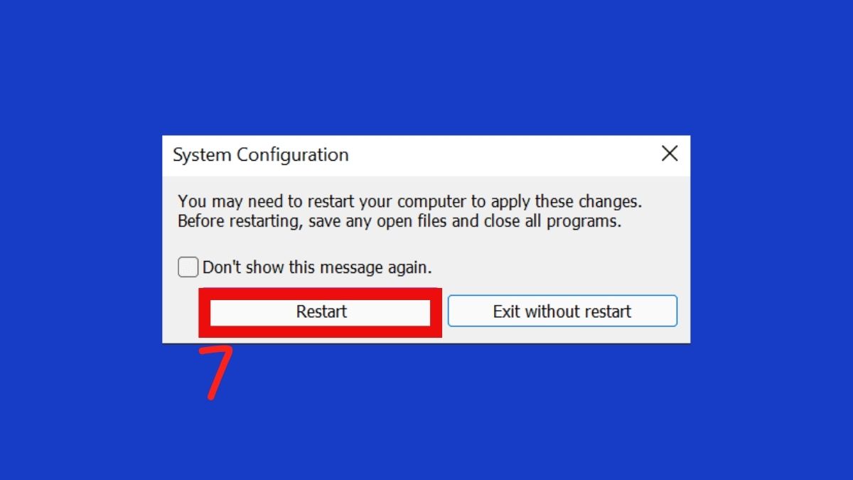 5 cách vào Safe Mode Win 11 chi tiết khi cần thiết 3