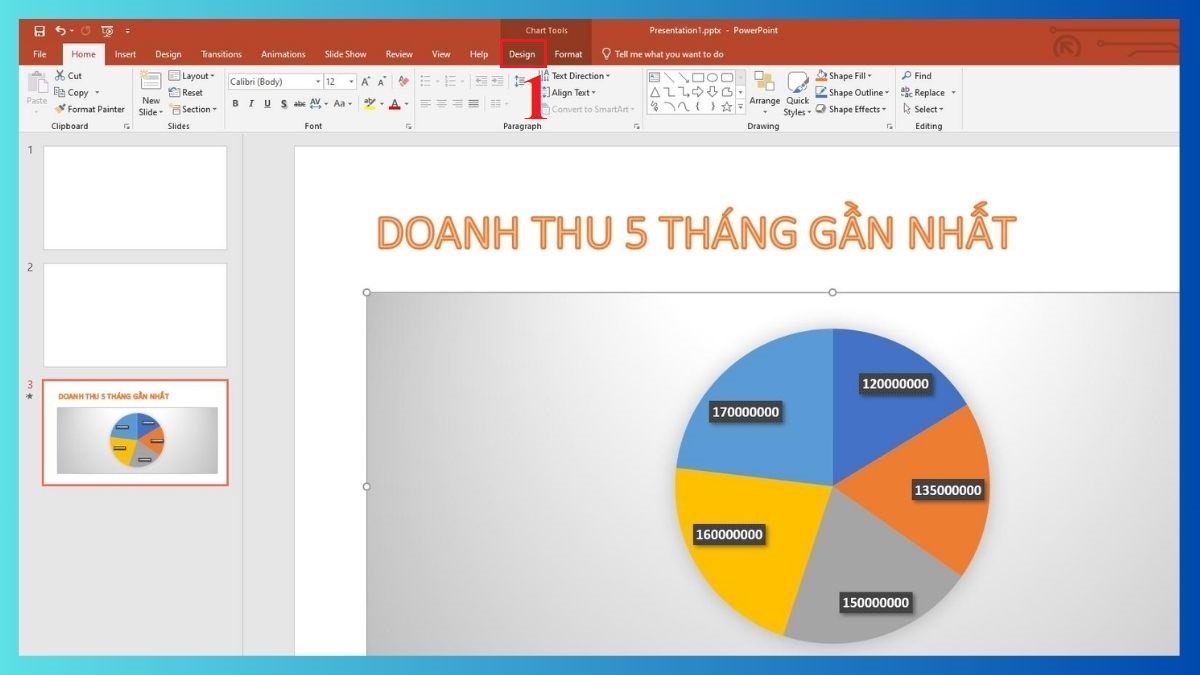 Hướng dẫn tùy chỉnh biểu đồ trong PowerPoint 1