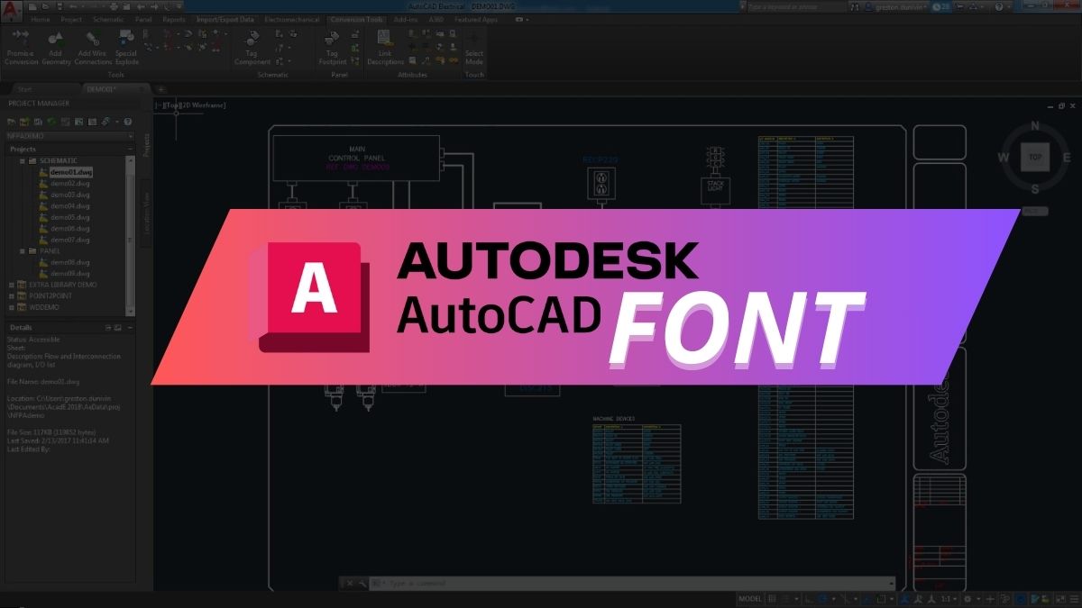 Thêm font chữ vào CAD giúp tiết kiệm thời gian