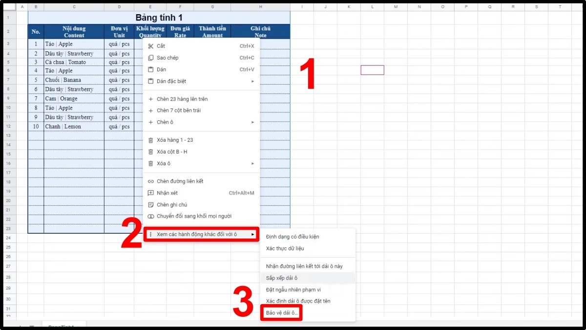 Cách giới hạn người chỉnh sửa trong vùng nhất định 1