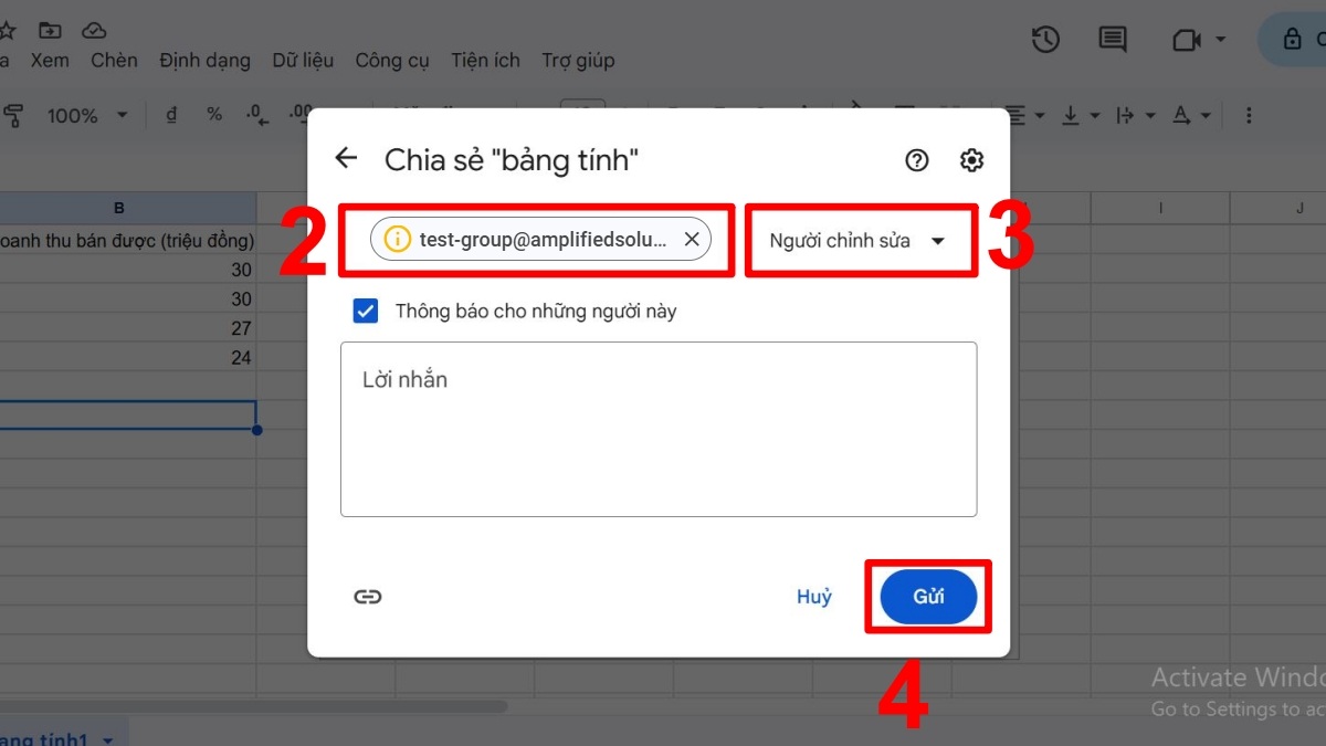 Cấp quyền chỉnh sửa cho nhóm hoặc miền công ty (Google Workspace) 2