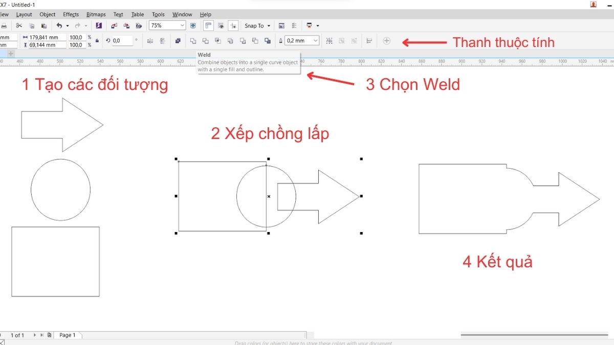 Hướng dẫn 4 cách cắt hình trong Corel cho người mới 13
