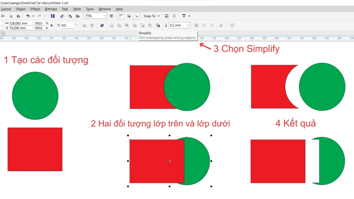 Hướng dẫn 4 cách cắt hình trong Corel cho người mới 16