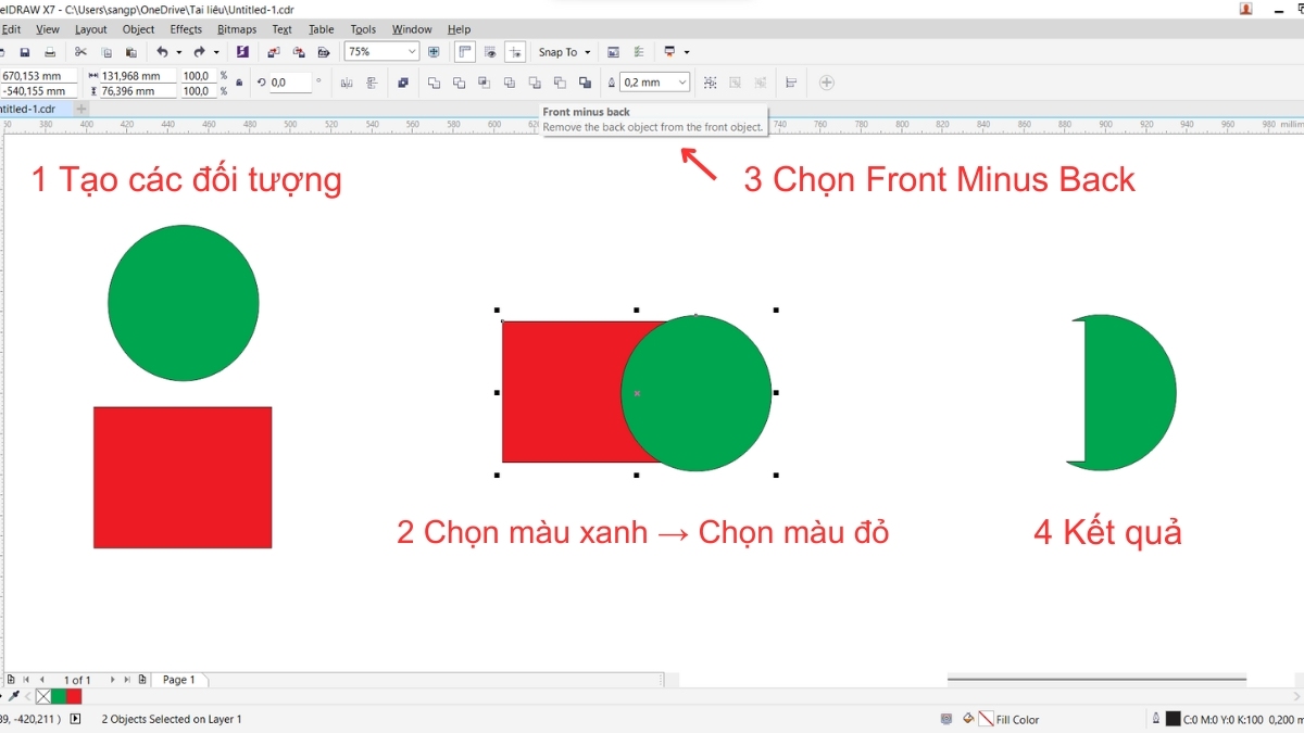 Hướng dẫn 4 cách cắt hình trong Corel cho người mới 17