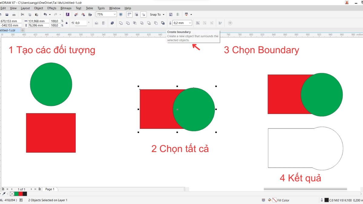 Hướng dẫn 4 cách cắt hình trong Corel cho người mới 19