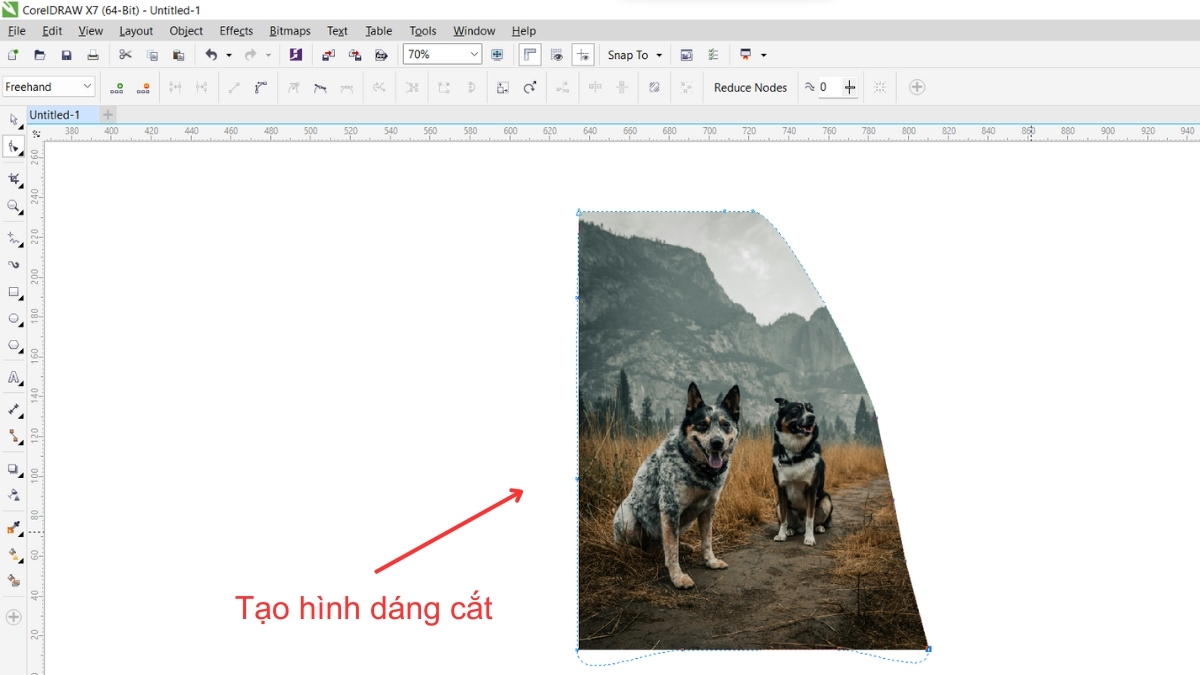 Hướng dẫn 4 cách cắt hình trong Corel cho người mới 7