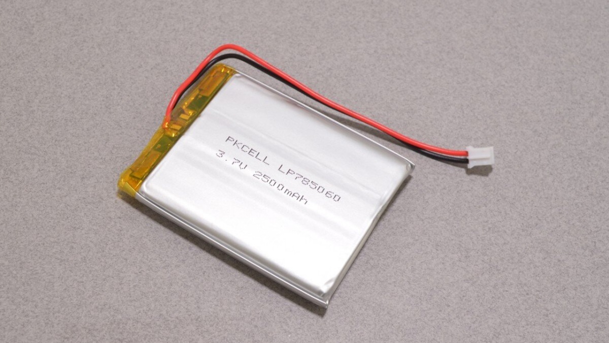 Cell pin Lithium-Polymer (Li-Po)