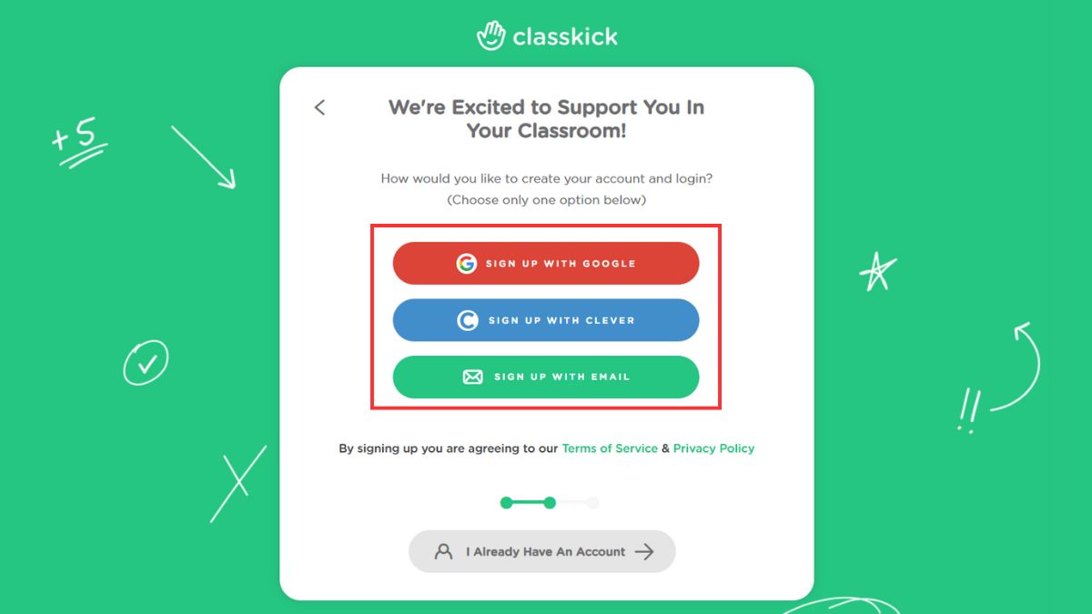 Hướng dẫn cách tạo tài khoản và bắt đầu sử dụng Classkick 2