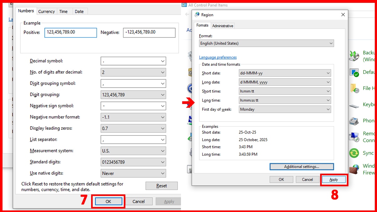 Cách đổi dấu phẩy thành dấu chấm trong Win 10 nhiều người chưa biết 3