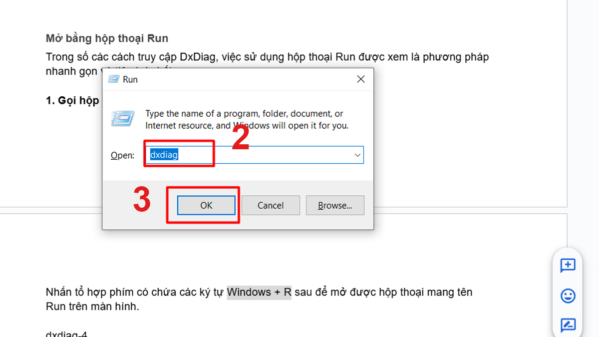 3 cách mở DxDiag nhanh chóng trên Windows 2