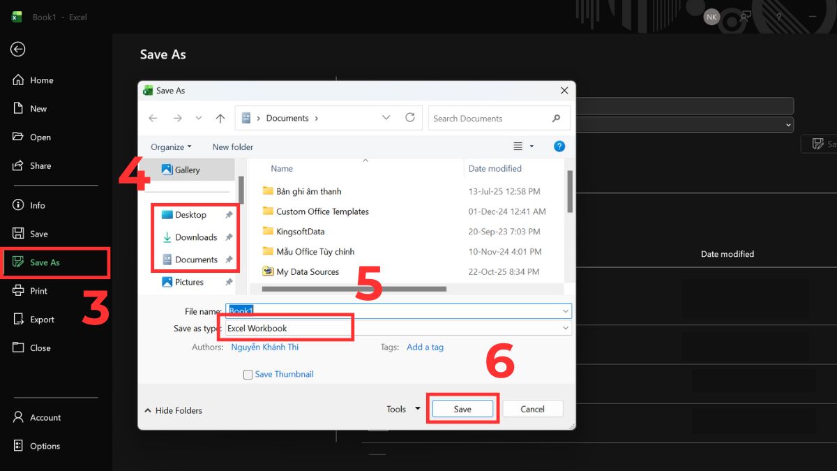 Cách sửa lỗi Excel không hiện công thức trên thanh công cụ 9