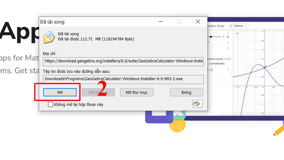 Hướng dẫn cách tải & sử dụng GeoGebra trên máy tính chi tiết 2