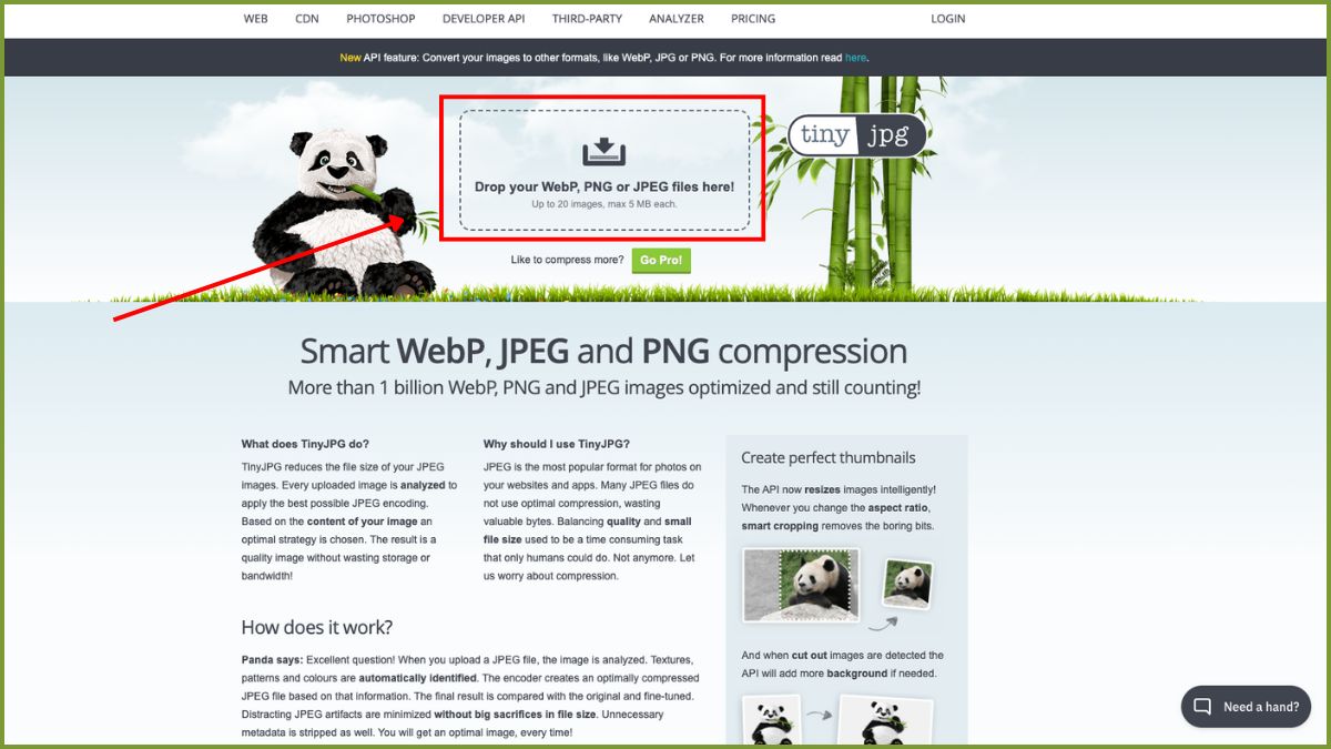 Công cụ giảm dung lượng ảnh JPG online 9