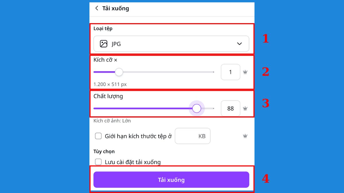Nén ảnh JPG trên máy tính bằng phần mềm 10