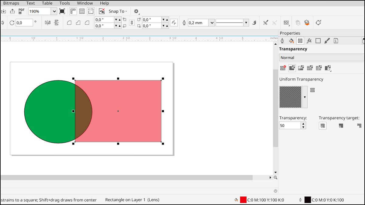 Cách giảm opacity trong CorelDRAW chi tiết cho người mới 6