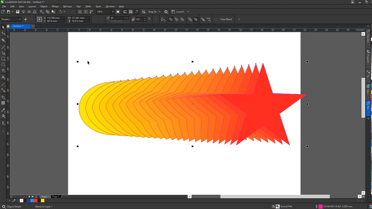 Cách giảm opacity trong CorelDRAW chi tiết cho người mới 8