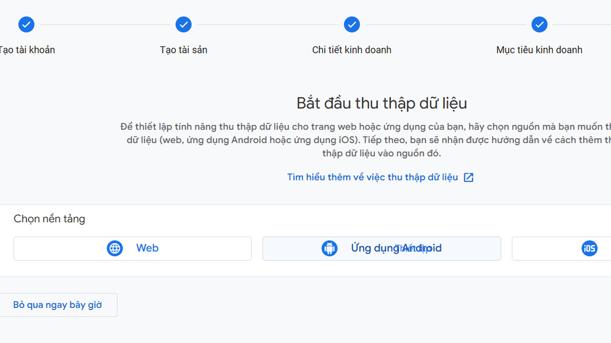Thêm thẻ Google Analytics 4 vào website 2