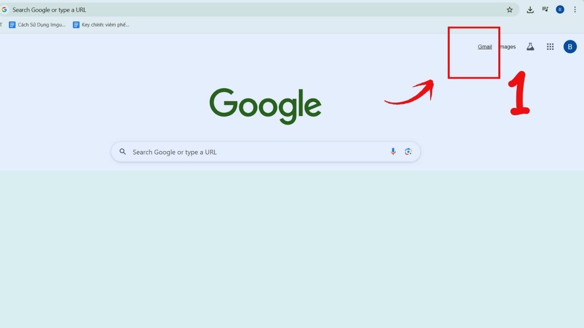 Cách dùng Google Chat trên trình duyệt web máy tính 1