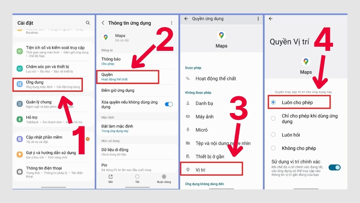 Các cách khắc phục lỗi Google Map không định vị được hiệu quả 5