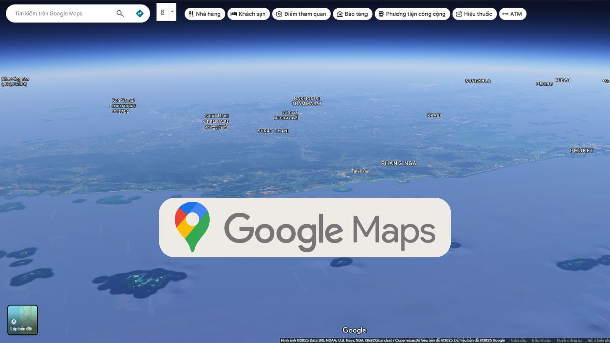 Cách Google Maps 3D hoạt động
