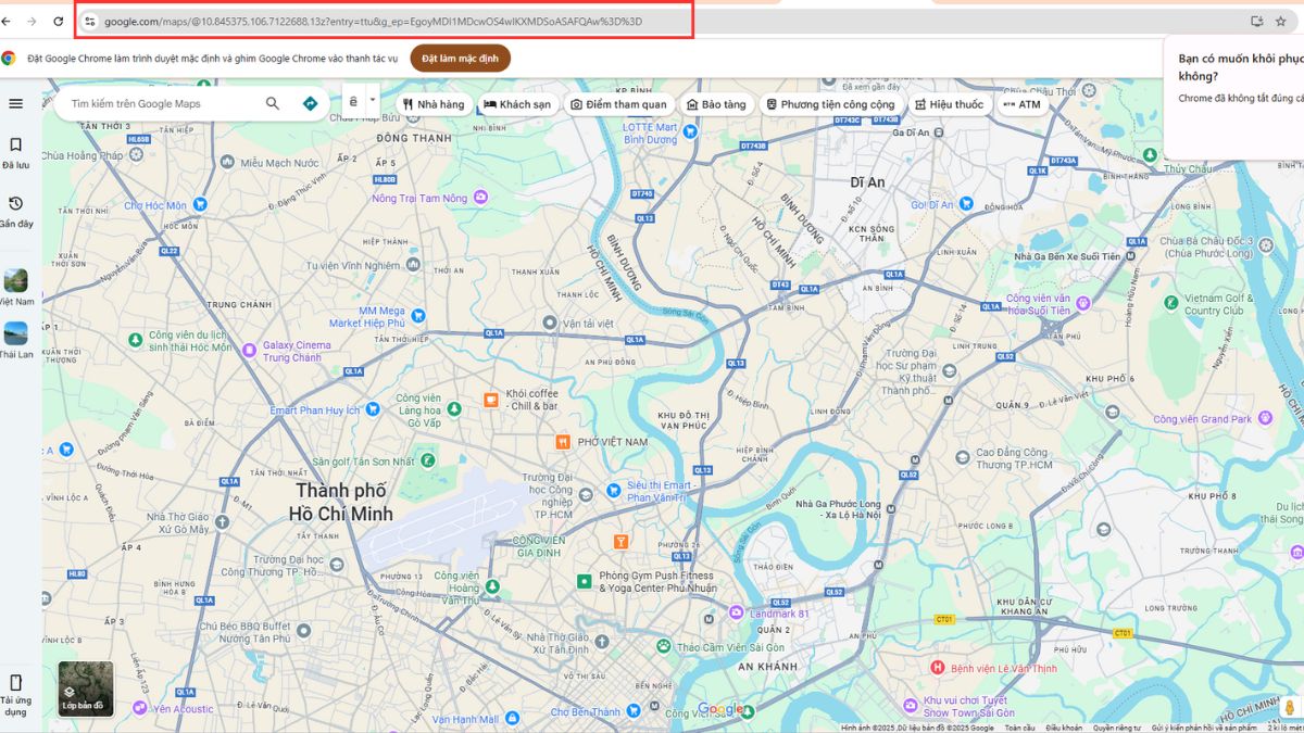 Hướng dẫn sử dụng chế độ 3D của Google Maps trên máy tính