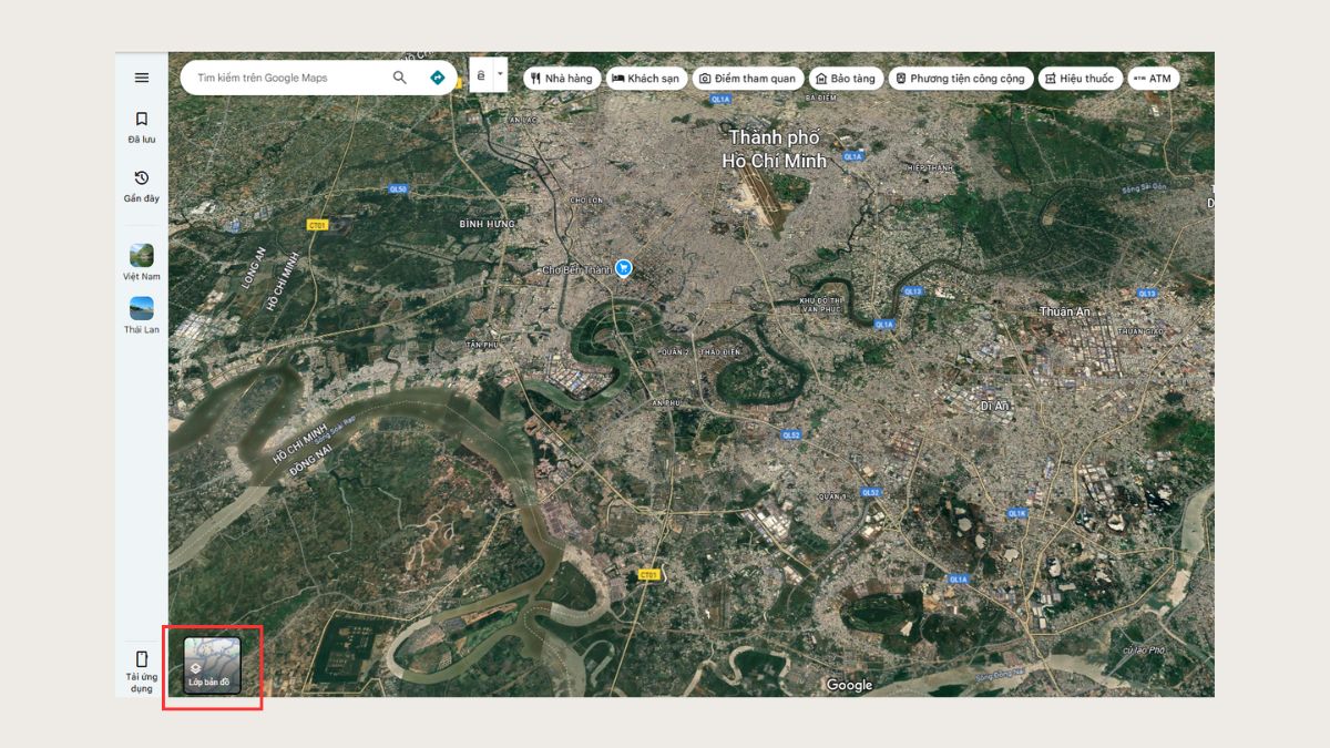 Hướng dẫn sử dụng chế độ 3D của Google Maps trên máy tính 2