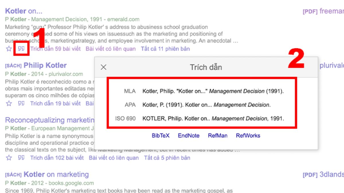Khám phá giao diện Google Scholar và cách dùng các chức năng 3