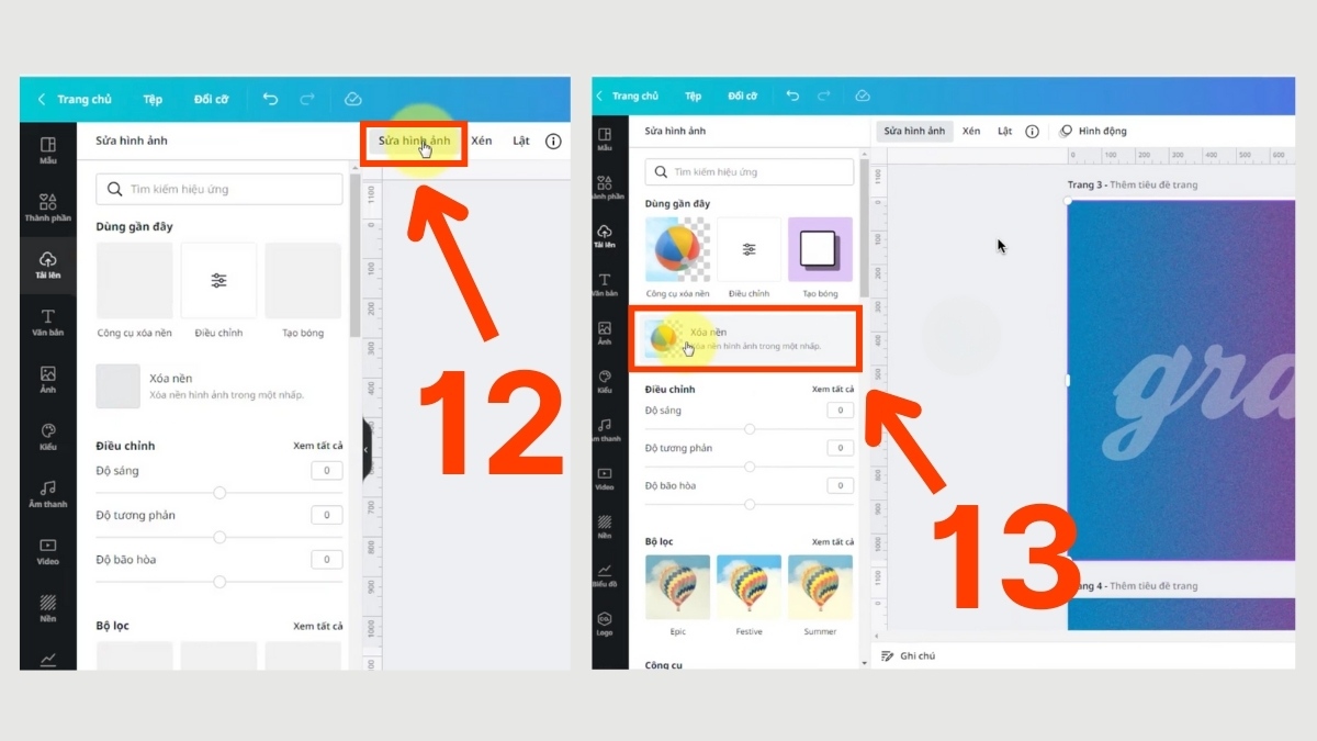 Hướng dẫn 3 cách tạo gradient text Canva phổ biến nhất 9